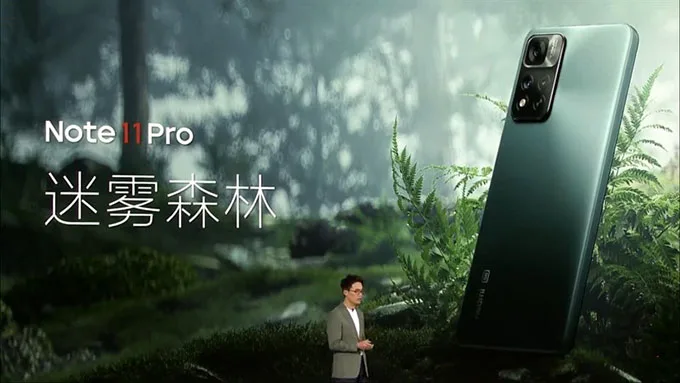 Redmi Note 11 Pro công bố thông số camera