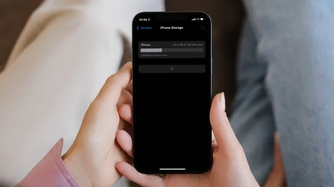 Nguyên nhân iPhone không load được dung lượng