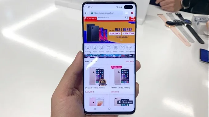  Camera selfie kép có mặt trên S10 Plus
