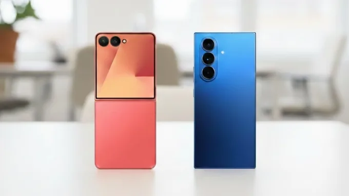 So sánh Galaxy Z Fold 8 và Galaxy Z Flip 8 chi tiết