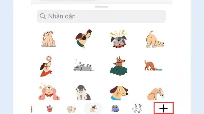 Cách tải nhãn dán trên Messenger cho Android