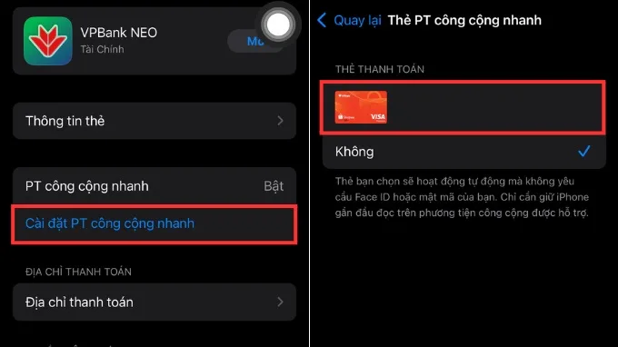 Hướng dẫn thiết lập Apple Pay Express trên iPhone
