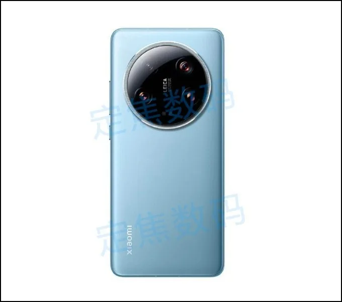 Hình ảnh rò rỉ của Xiaomi 14 màu Xanh