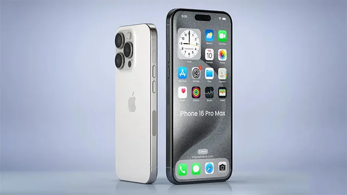 iPhone 16 Pro Max và iPhone 16 Pro giống nhau về thiết kế, khác nhau về kích thước