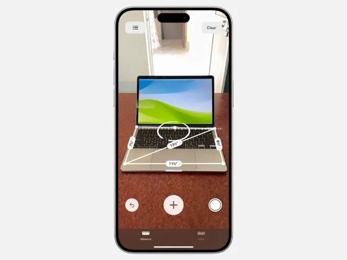 Hướng dẫn đo chiều dài rộng trên iPhone