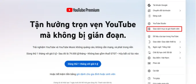 YouTube Music và YouTube Premium có giống nhau không và cách đăng ký gói YouTube Premium