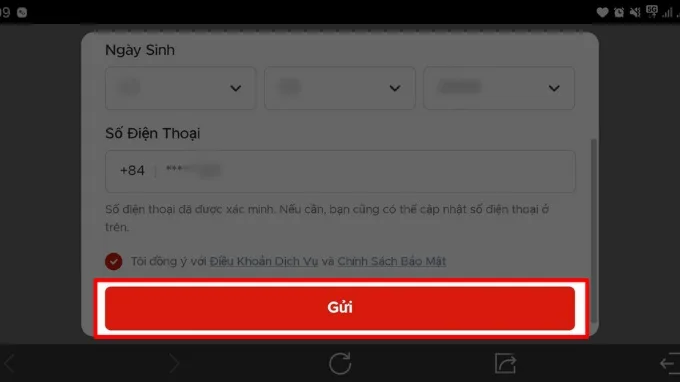 Cách xác thực tài khoản Liên Quân Mobile