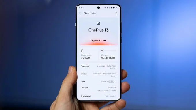 Hiệu năng OnePlus 13