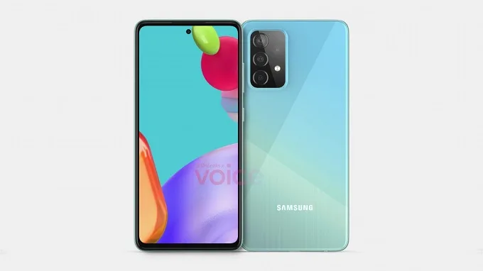 Galaxy A52 nhưng dự kiến máy sẽ được trang bị tấm nền AMOLED Infinity-O 6.5 inch