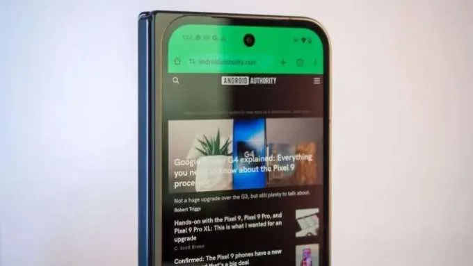 Sử dụng phím tắt trên Android và vuốt ngang thanh URL để chuyển đổi tab