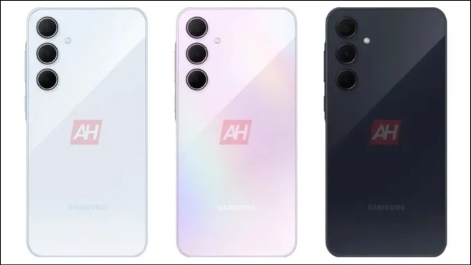 Ảnh render của Galaxy A35