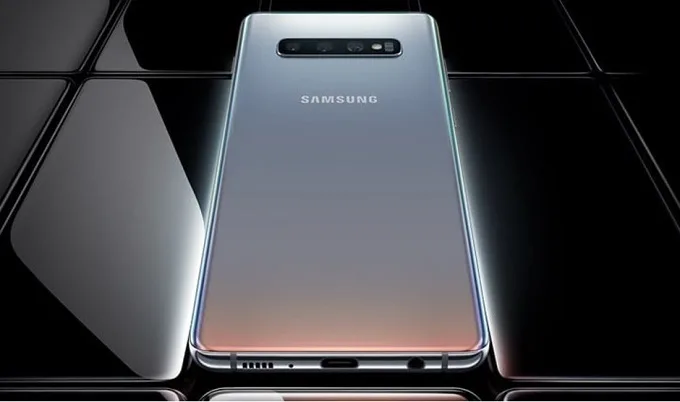 Galaxy S10 Plus màu bạc Prism Silver