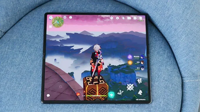 Một số hình ảnh thực tế của Xiaomi MIX Fold 2: màn hình trong