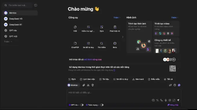 Cách sử dụng Monica AI bước 4