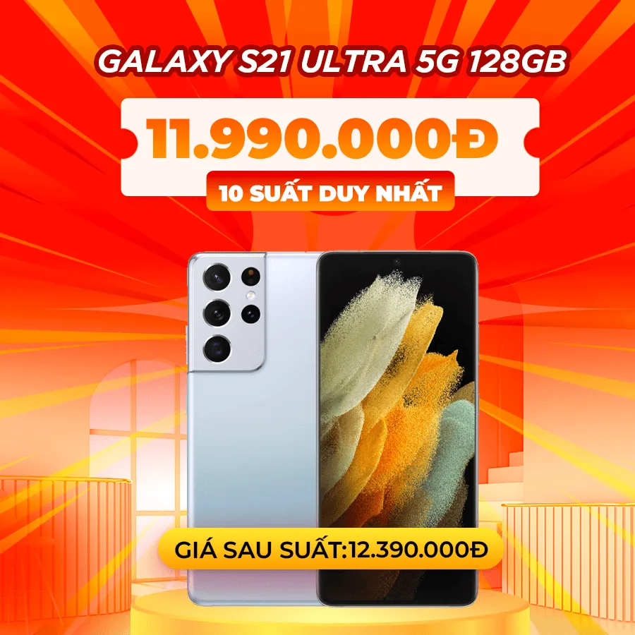 Samsung Galaxy S21 Ultra 5G 128GB Nobox Mỹ
