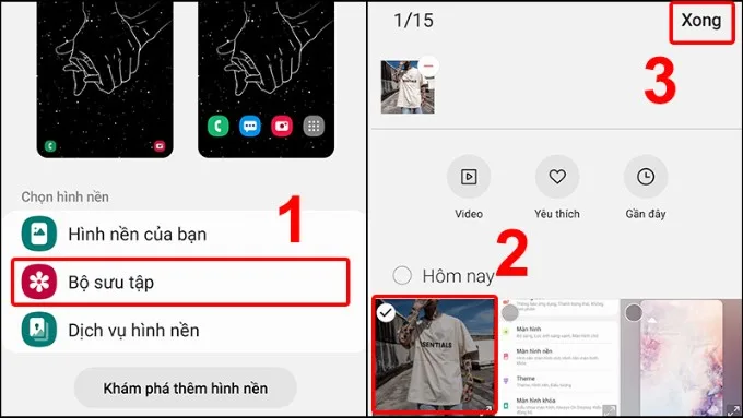 Cách đổi hình nền trên điện thoại Android