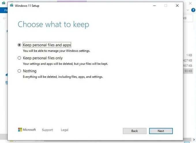 Cách nâng cấp Win 10 lên Win 11 bằng file ISO