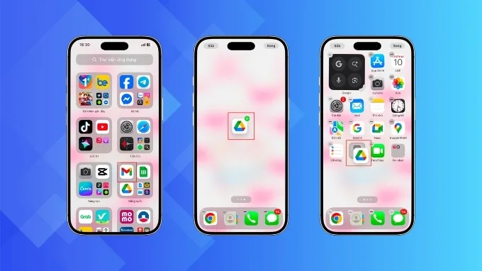 Cách đưa ứng dụng ra màn hình chính trên iPhone bằng thao tác kéo - thả