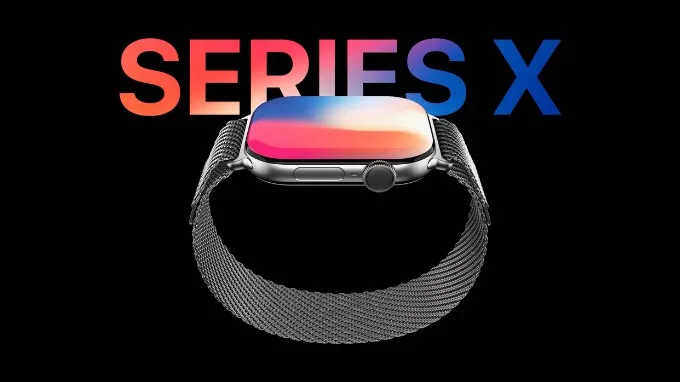 Ảnh render Apple Watch X 