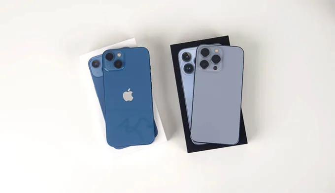 So sánh thiết kế iPhone 13 và iPhone 13 Pro