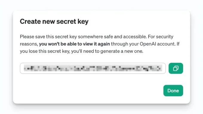 Cách lấy API key của ChatGPT