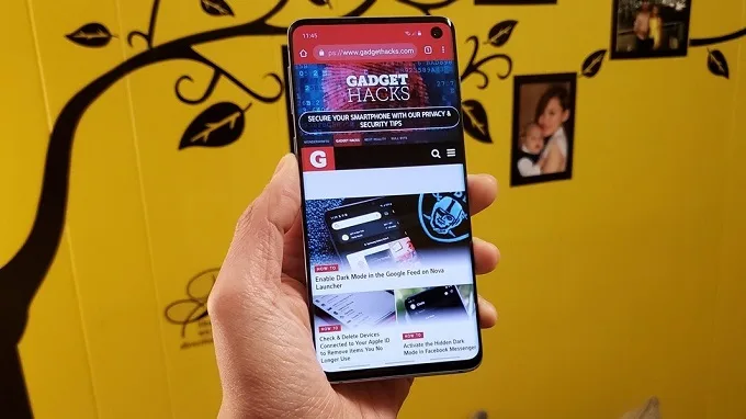Điều hướng toàn màn hình trên Galaxy S10