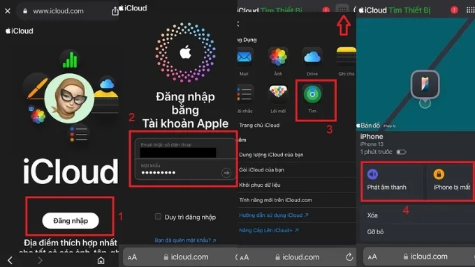Sử dụng iCloud trên Android
