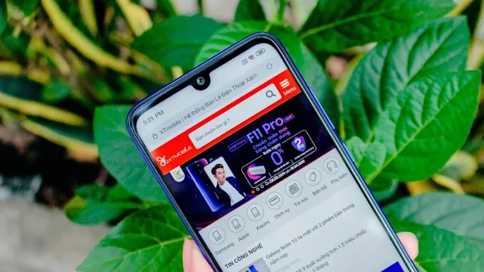 Màn hình giọt nước của Redmi Note 7 sắc nét