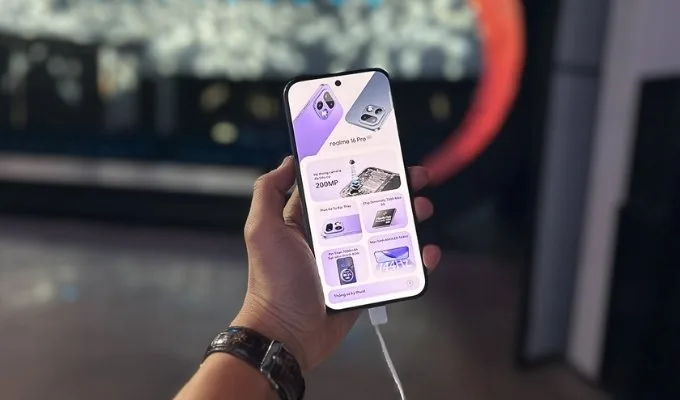 Đánh giá realme 16 5G về màn hình