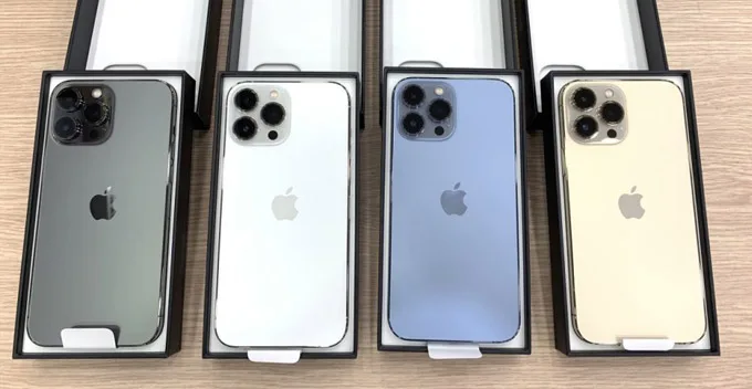 Các phiên bản iPhone 13 Pro Max