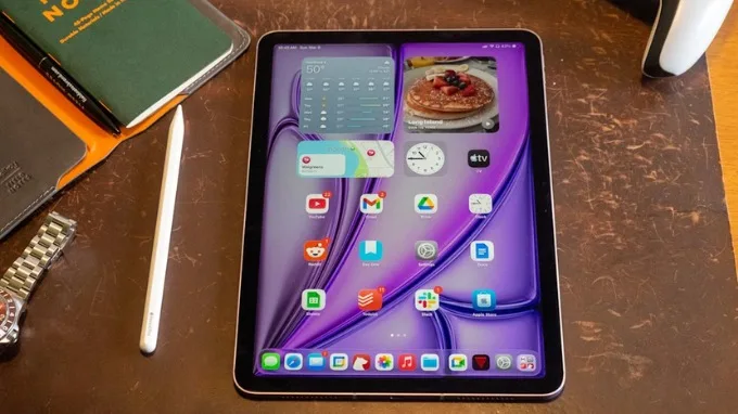 Màn hình của iPad Air M4 so với M3