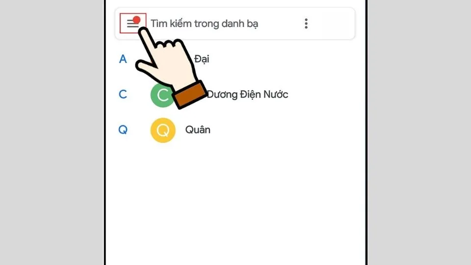 Khôi phục danh bạ đã xóa thông qua Gmail
