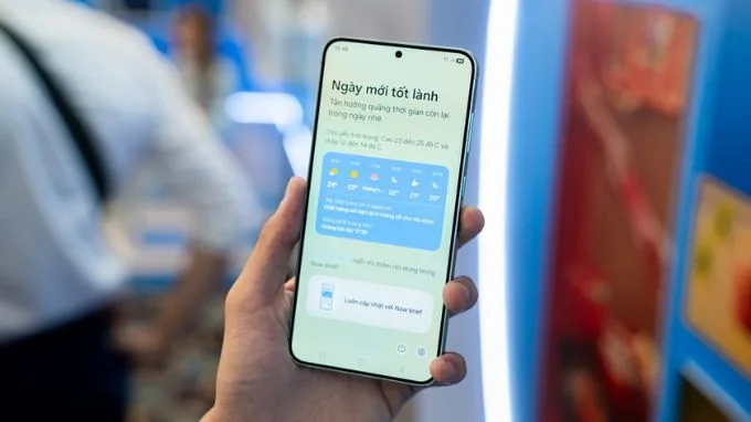 Thời lượng pin ấn tượng trên Samsung S25 Plus