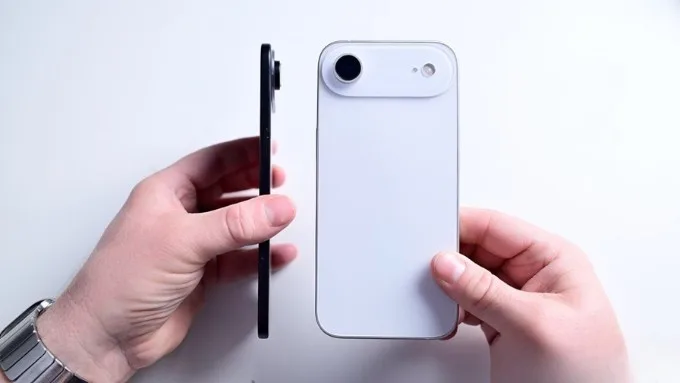 Thiết kế của iPhone 17 Air