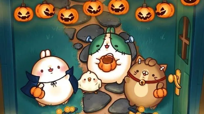 hình nền Halloween hoạt hình