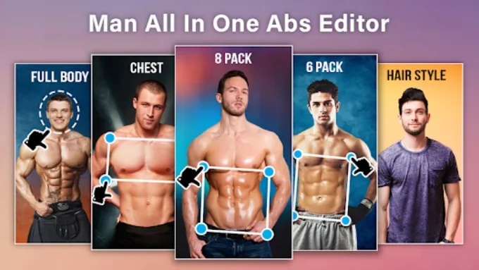 Abs Body Editor giúp người dùng chỉnh sửa thân hình theo hướng chi tiết hơn, không chỉ đơn thuần thêm cơ