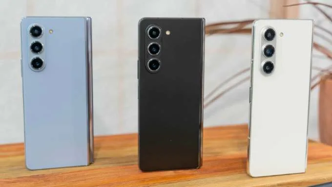 Thiết kế của Galaxy Z Fold 5 ra mắt