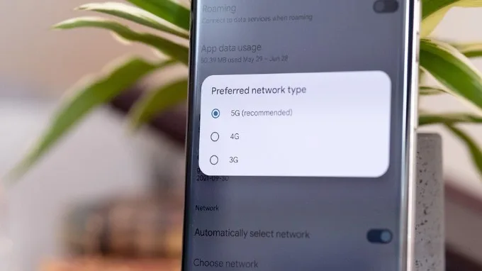 Cách khắc phục 5G không hoạt động trên điện thoại