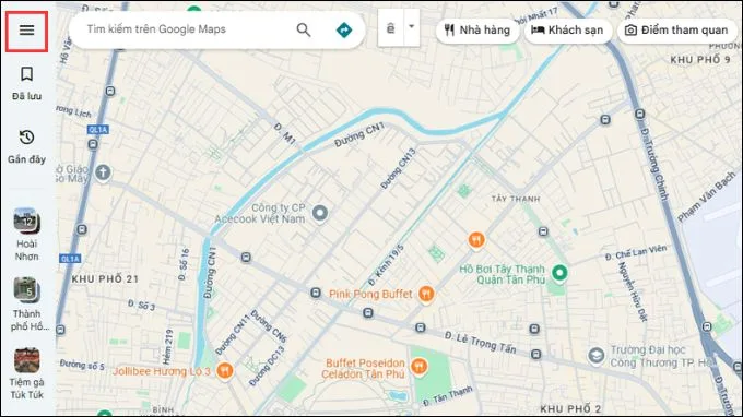 Cách xem lại những nơi đã đi qua trên Google Maps máy tính