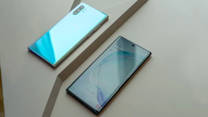 Galaxy Note 10 màu Aura Blue đẹp khó cưỡng