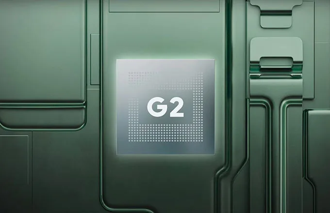 Google Pixel Fold được trang bị chipset Tensor G2