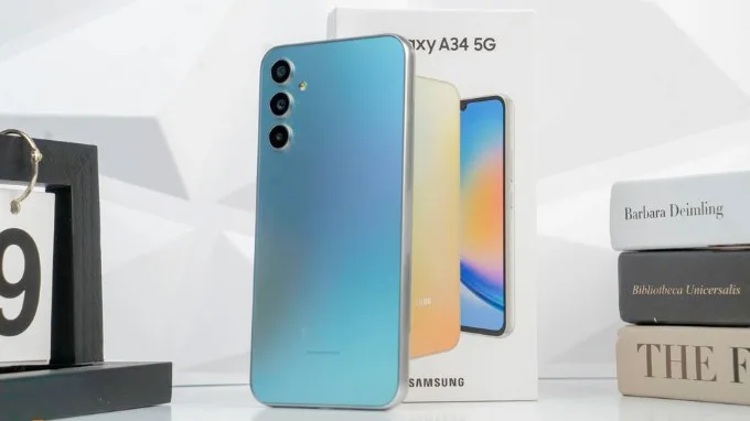 Thiết kế của Galaxy A34 5G mới