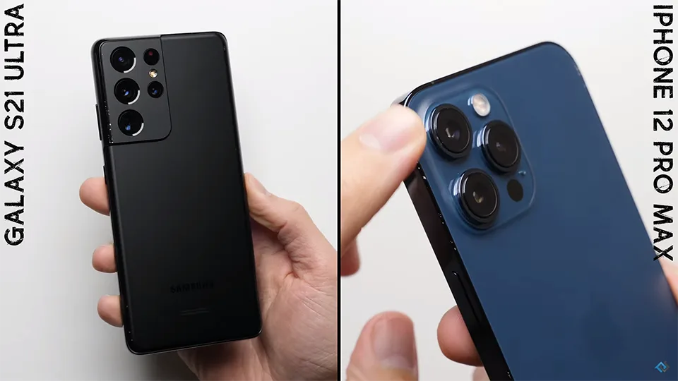 Galaxy S21 Ultra liệu có đánh bại iPhone 12 Pro Max về độ bền bỉ?