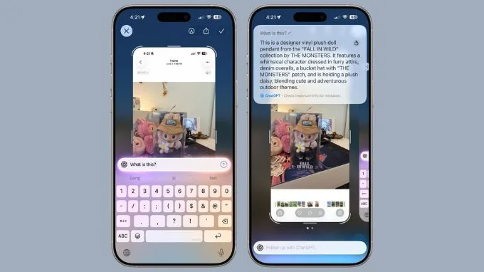 Tính năng Ask and Search trên iOS 26