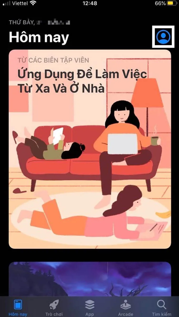 Truy cập vào Appstrore để tại Diablo Immortal