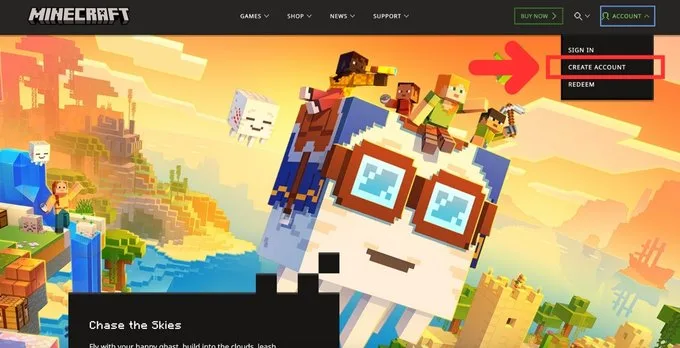 Cách tạo tài khoản Minecraft chi tiết