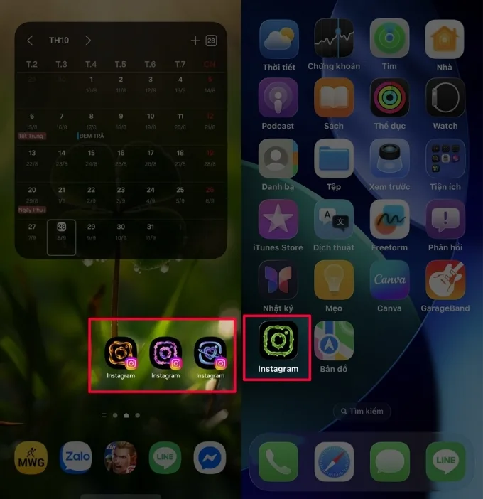 Hướng dẫn từng bước cách đổi logo ứng dụng Instagram