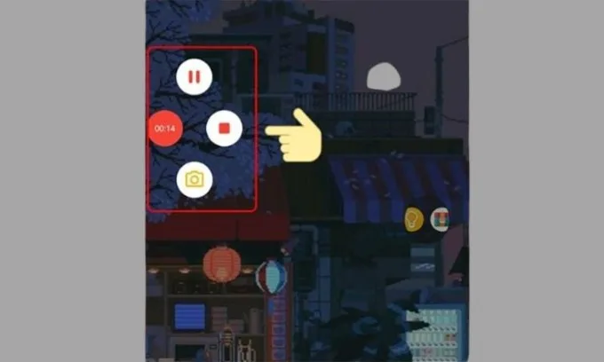 Quay màn hình trên ứng dụng AZ Screen Recorder