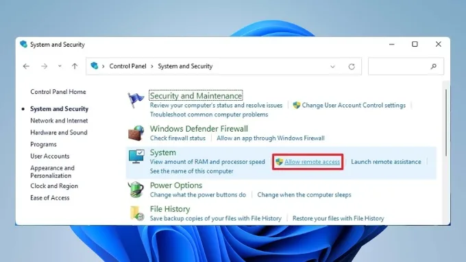 Thay đổi tên máy tính trên Windows 11 bằng Control Panel
