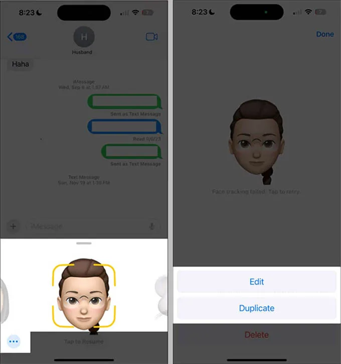 Hướng dẫn cách tạo memoji ông già Noel trên điện thoại iPhone